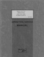 Heathkit SP-2717A - Manual - Schematics 